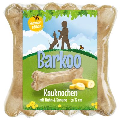 Barkoo Sommeredition: Kauknochen mit Huhn & Banane