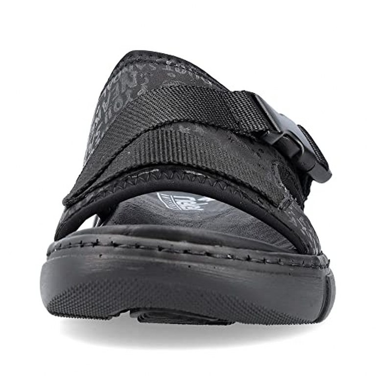 RIEKER Klassische Sandalen schwarz FSK Damen Sandalen