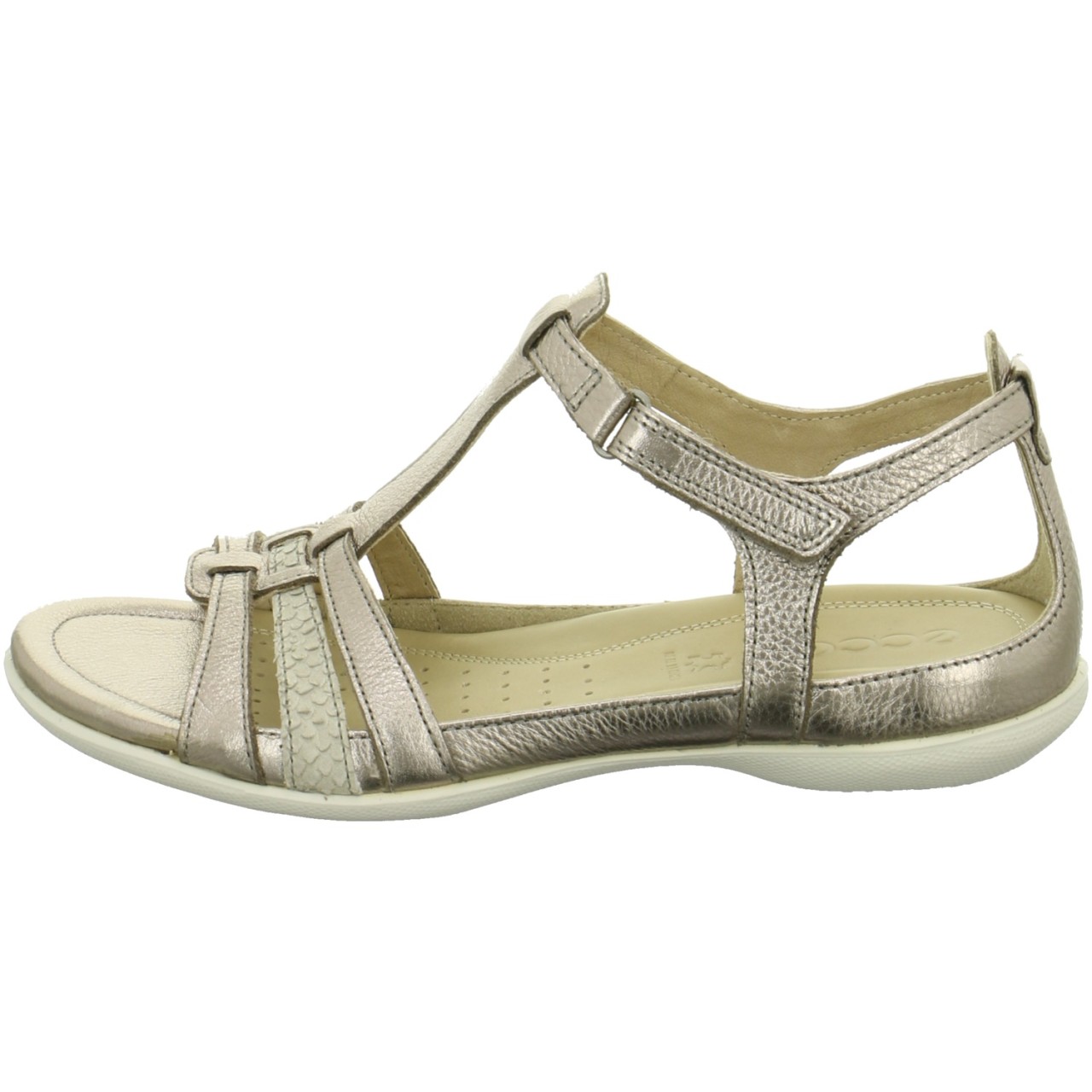 ECCO Komfort Sandalen grau Flash