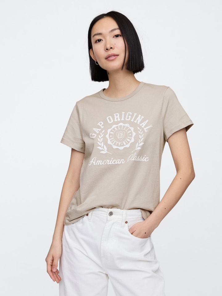 GAP Shirt in Beige günstig kaufen