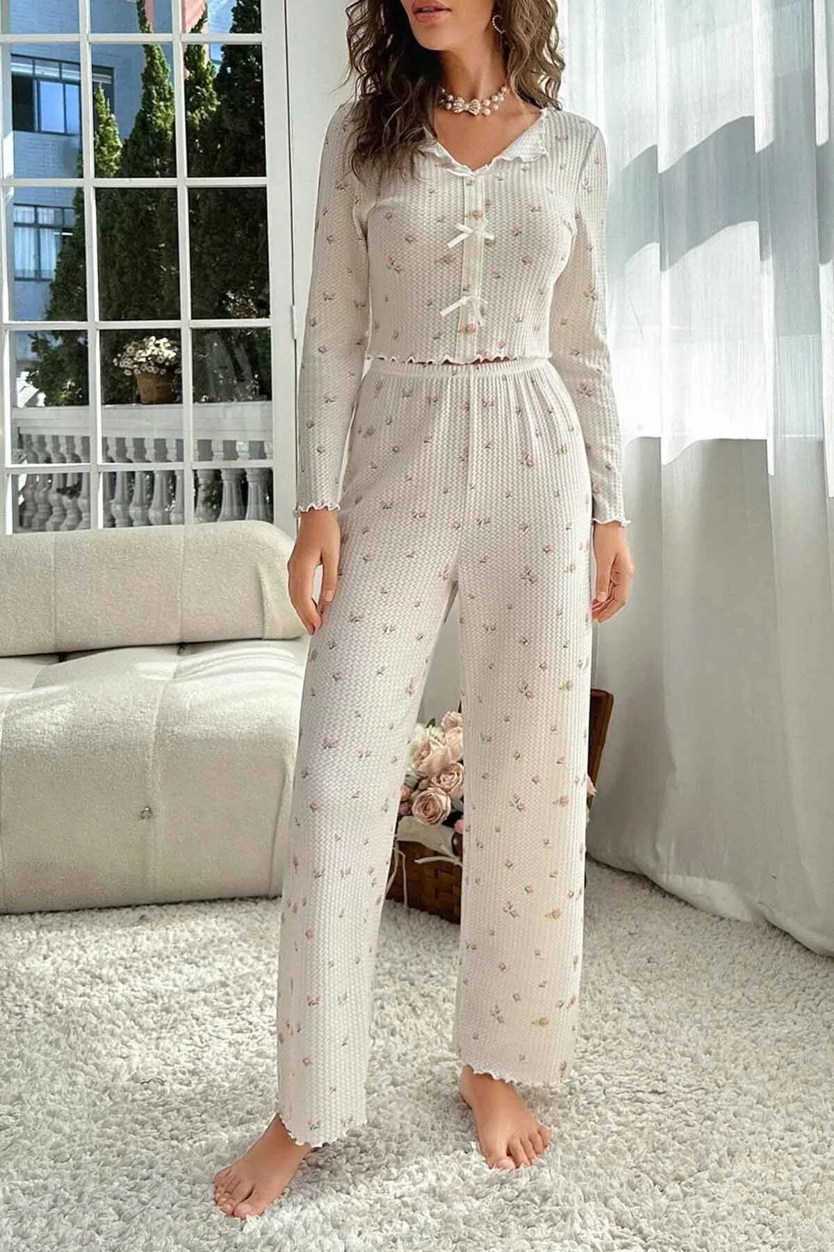 Merry See  Pyjama set - Mehrfarbig - Print