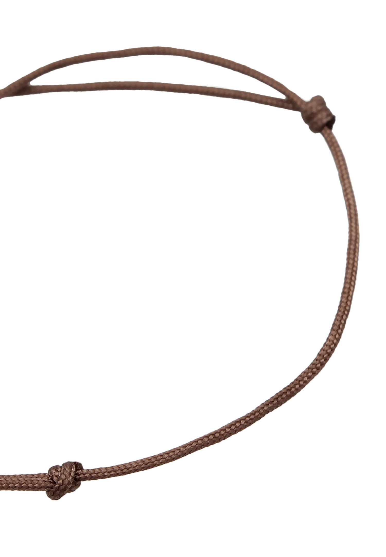 Colgante de trébol de la suerte para mujer de Elli, con nailon, en plata de ley 925 chapada en oro.