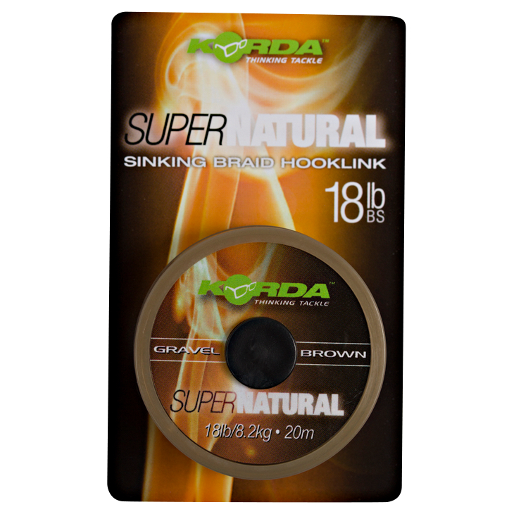 Korda Vorfachmaterial Super Natural Vorfachmaterial (braun)