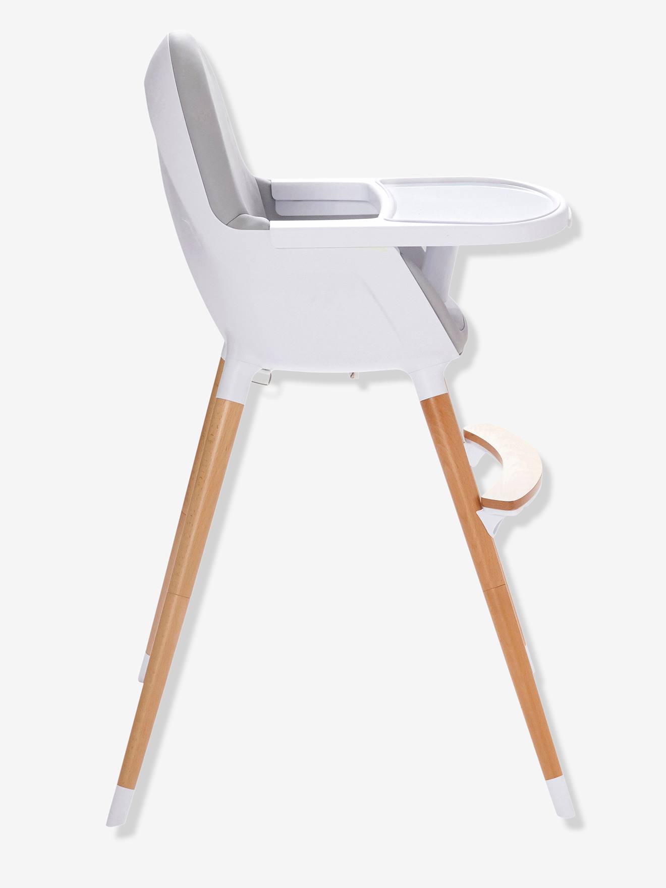 Chaise haute évolutive 2 hauteurs TopSeat bleu imprimé
