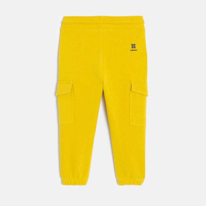 Jogging bébé garçon battle jaune en coton recyclé Catimini