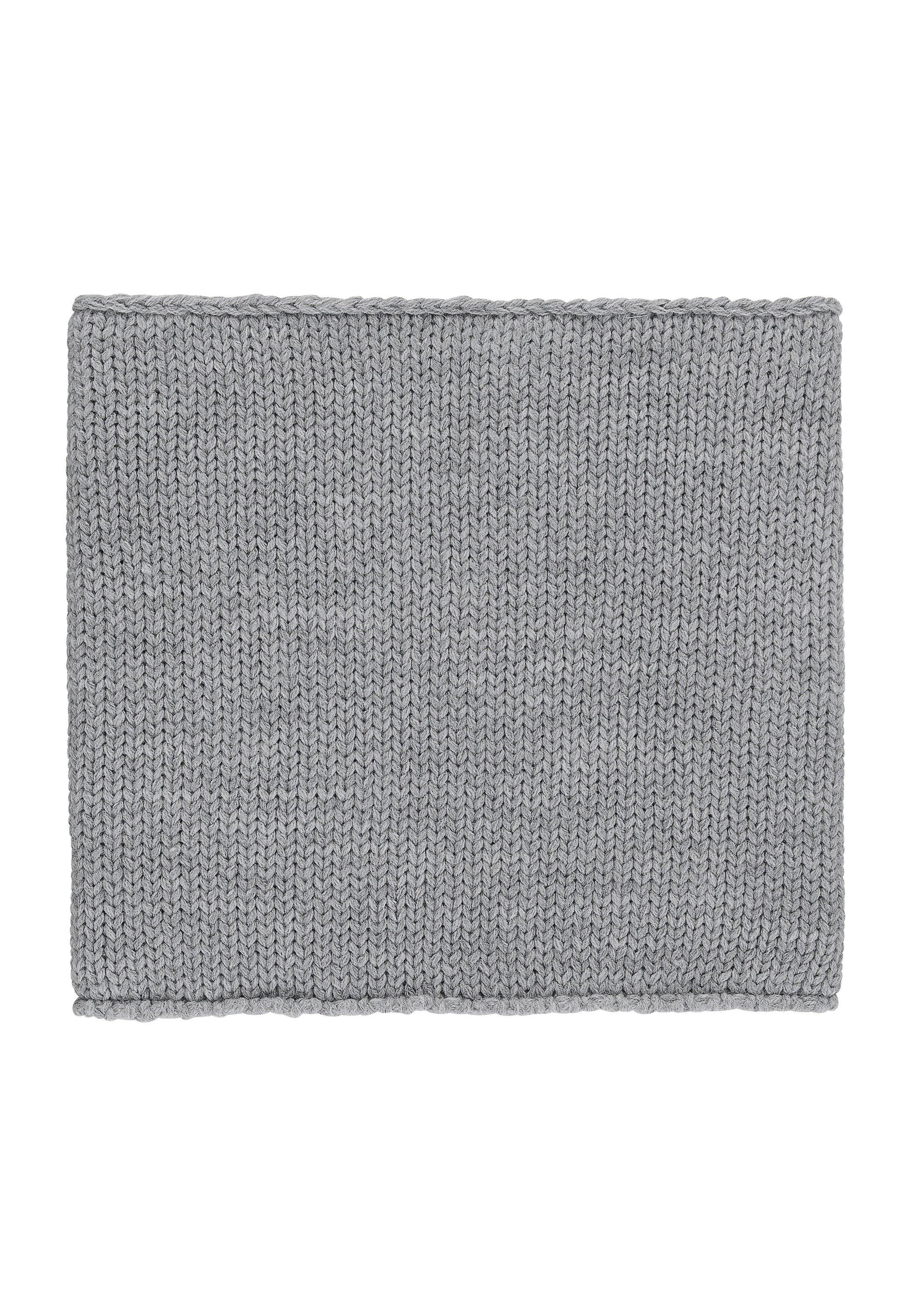 Strick-Schlupfschal glatt, mit Microfleece Futter