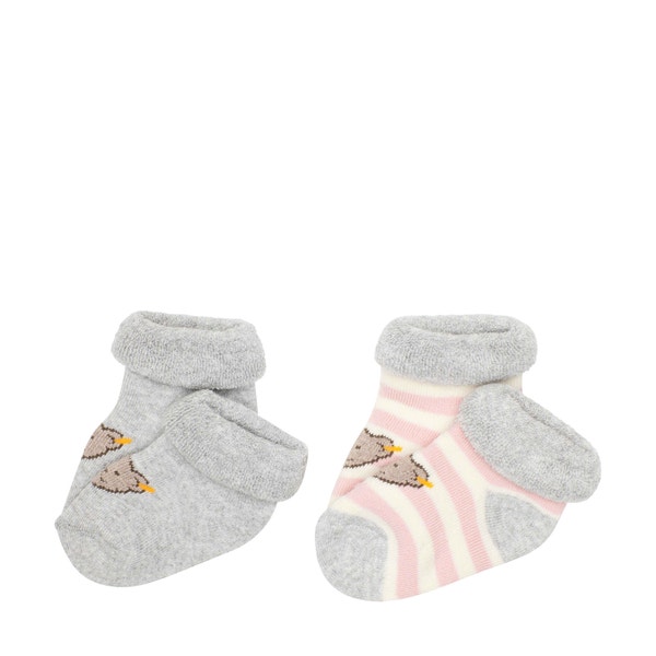 Socken 2er Pack GOTS, rosa