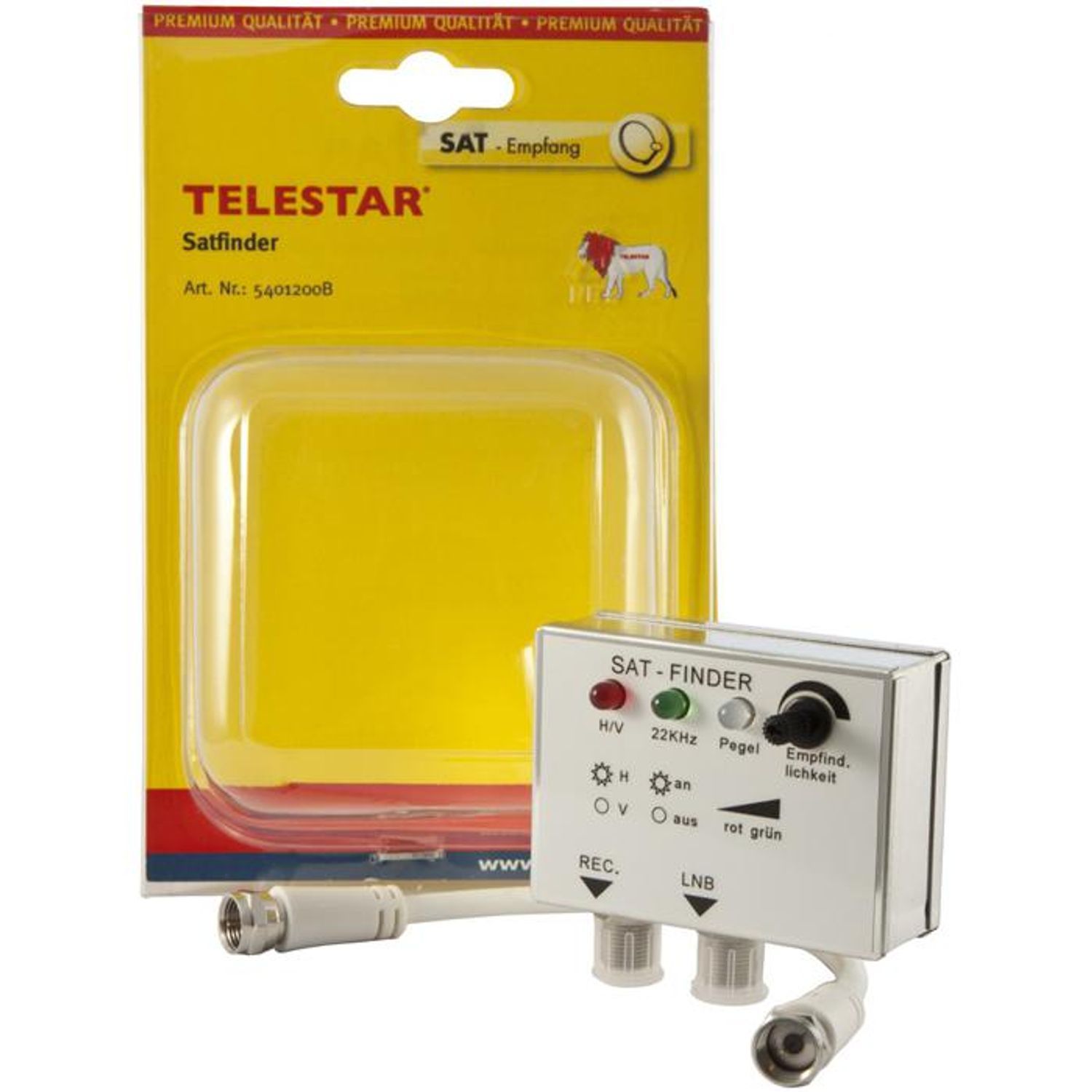 TELESTAR LED Sat-Finder mit Kabel