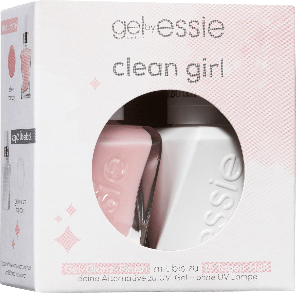 Gel Nagellackset Couture Routine Clean Girl, 1 St