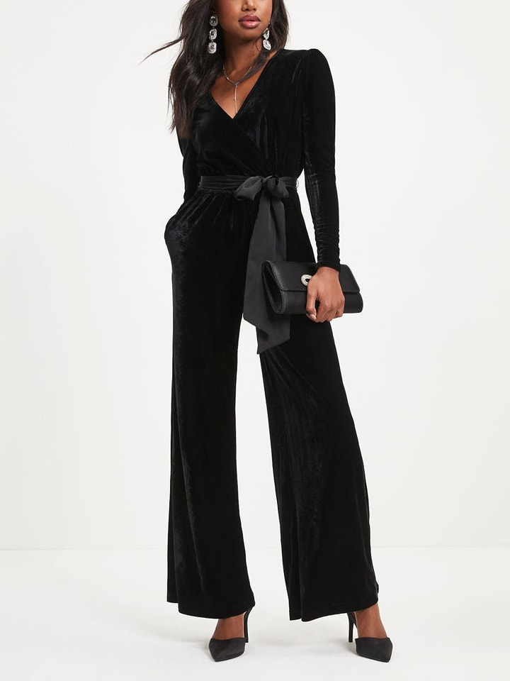 Milan Kiss Jumpsuit in Schwarz günstig kaufen