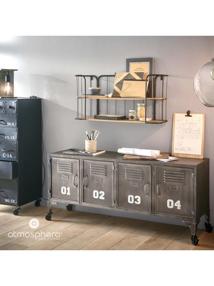 Atmosphera Créateur d'intérieur Wandregal in braun günstig kaufen onesize