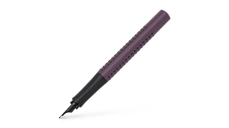 FABER-CASTELL Füller Grip Edition M berry
