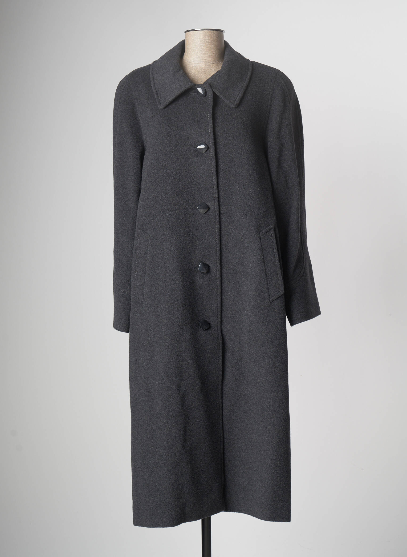 Nonet Manteaux Longs Femme couleur gris