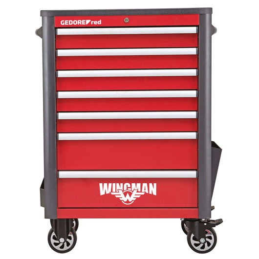 Gedore RED 3301694 R22071004 Værktøjsvogn Wingman 129 dele