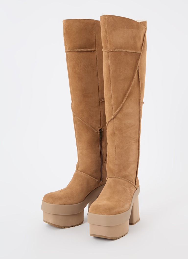 Cizme UGG New Heights Platform Xtra Suede