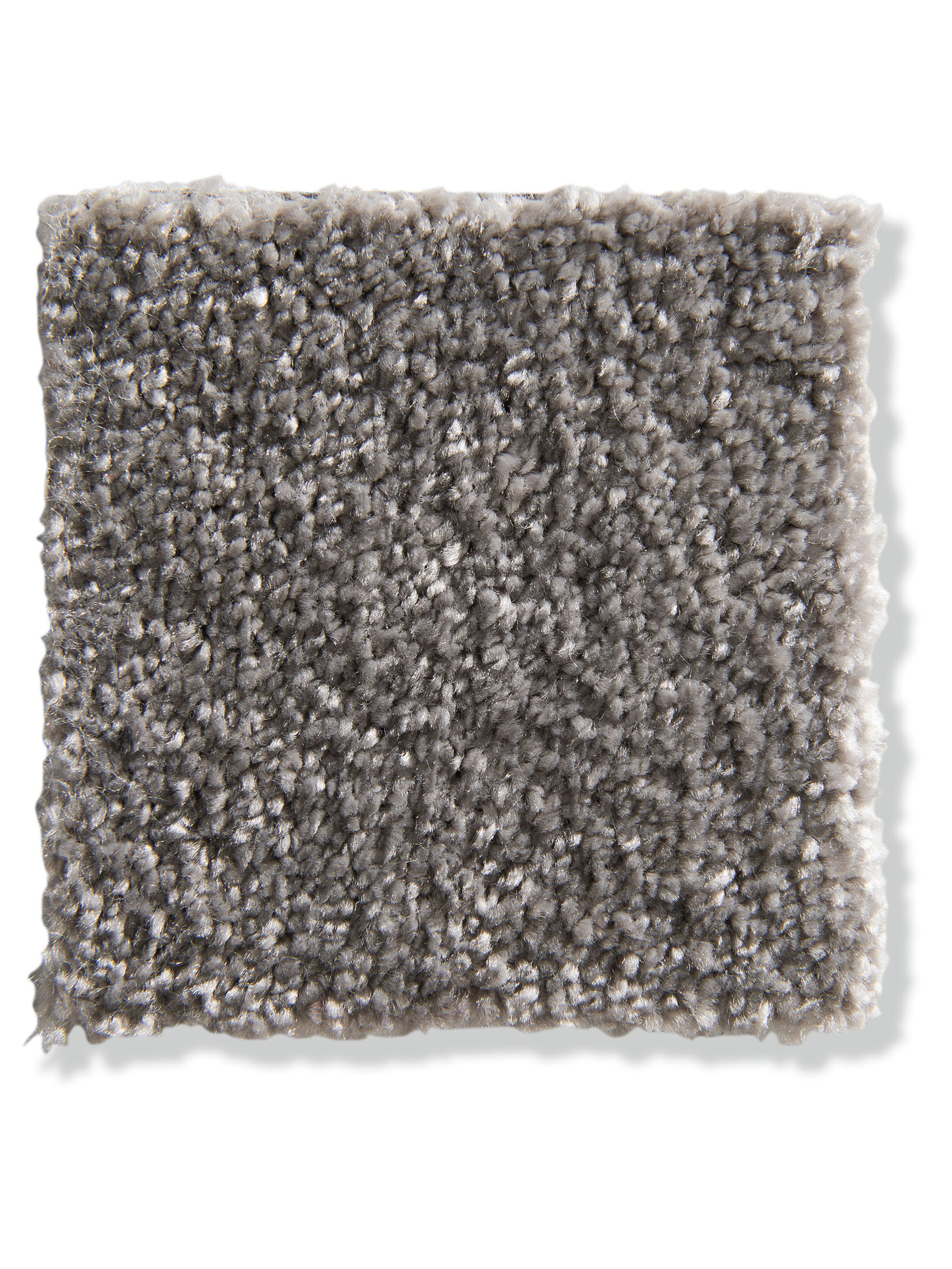 Exclusiv Teppichbodenfliese, Silber