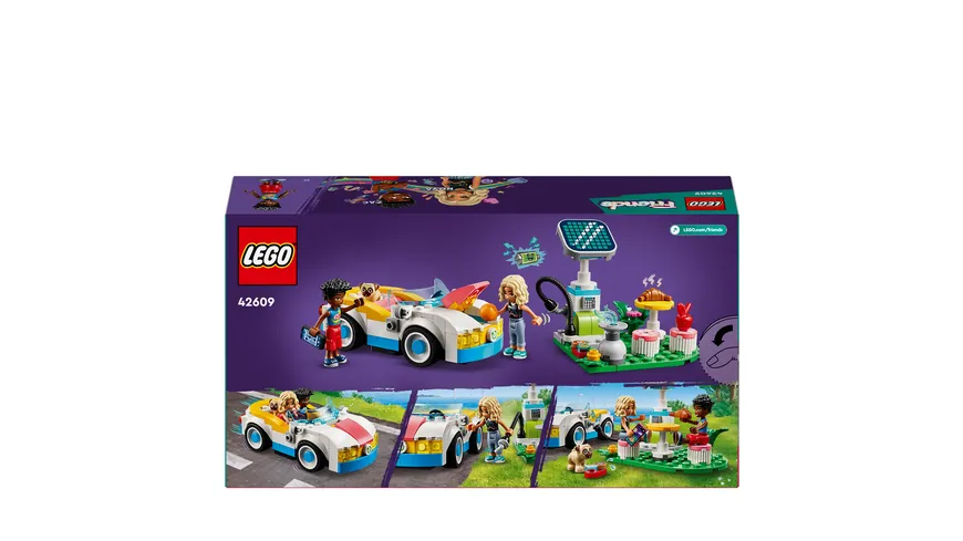 LEGO Friends 42609 E-Auto mit Ladestation