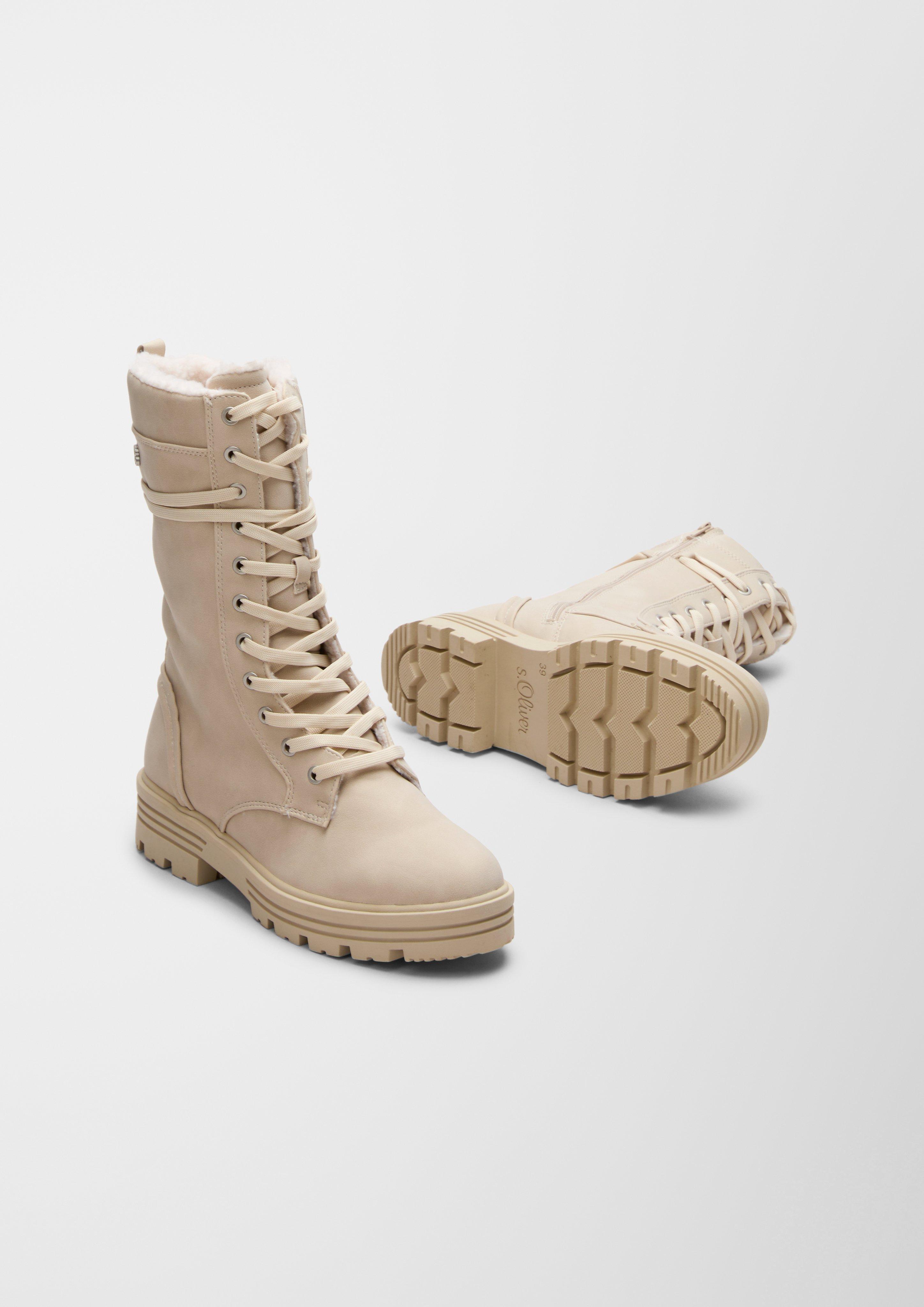 Winterstiefel mit Teddyplüsch  6006569-400