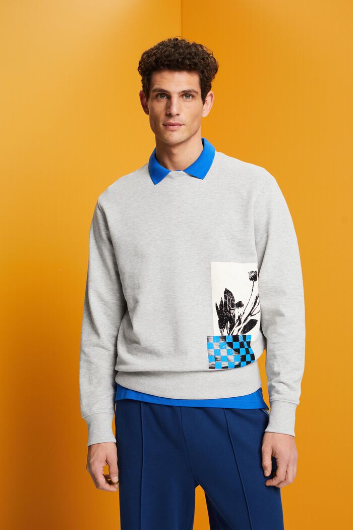 Sweatshirt mit Print vorne