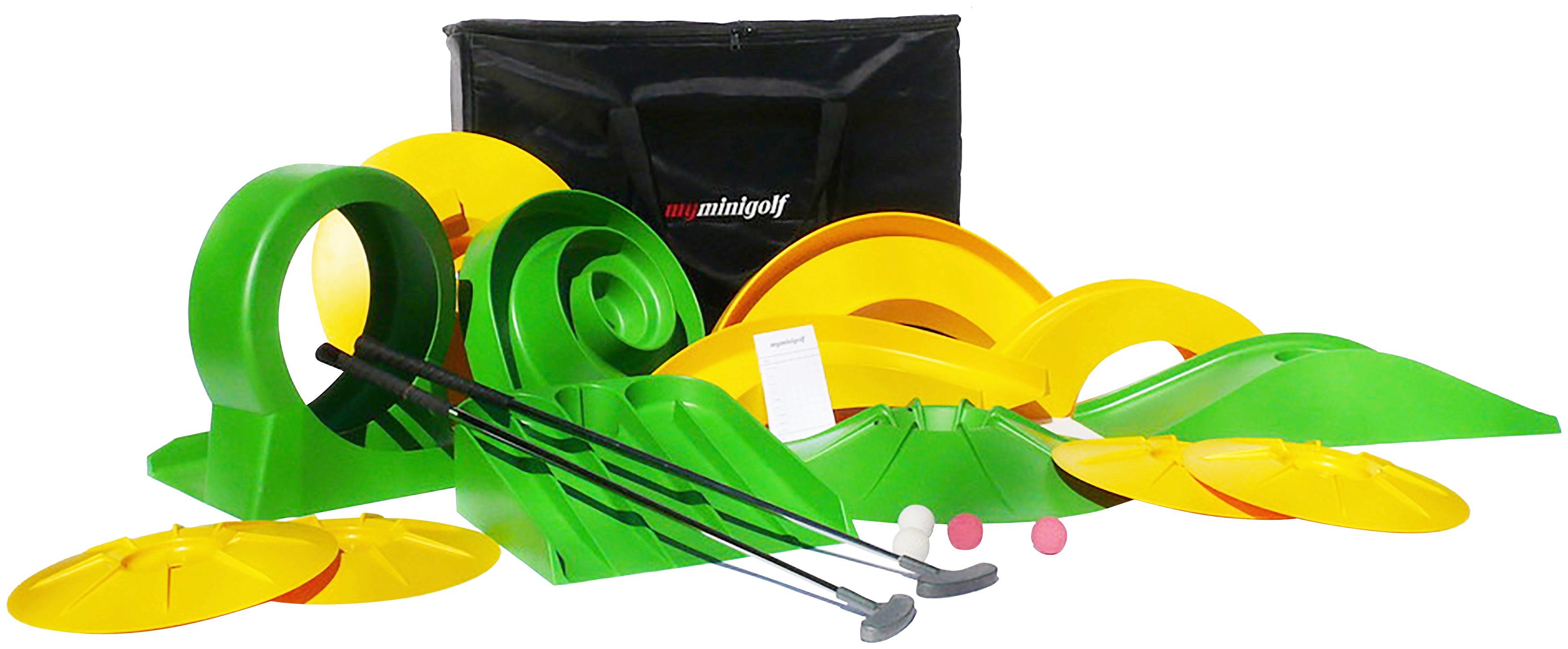 myminigolf Minigolf-Set professional, (21-tlg)