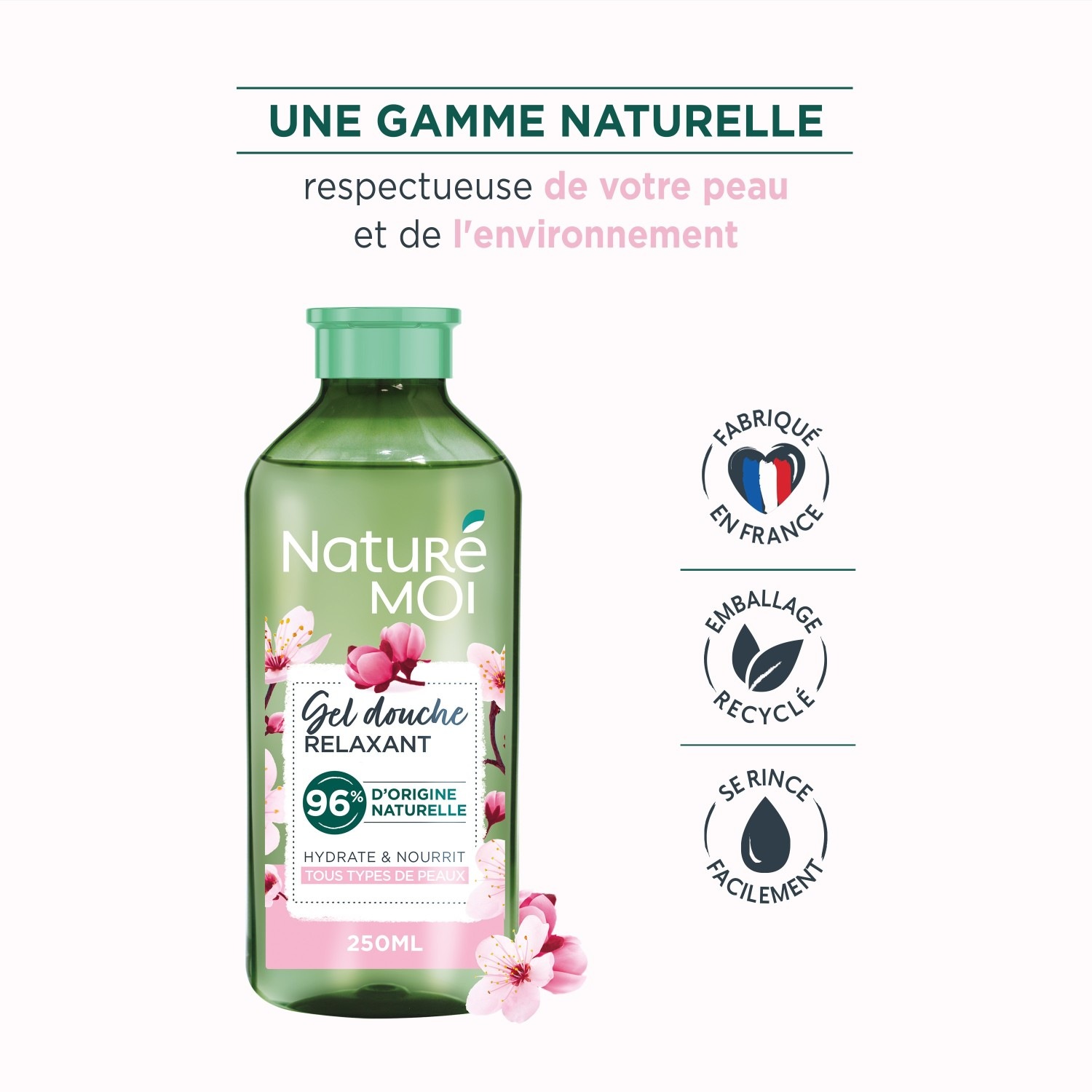 Bagnoschiuma rilassante Nature Moi