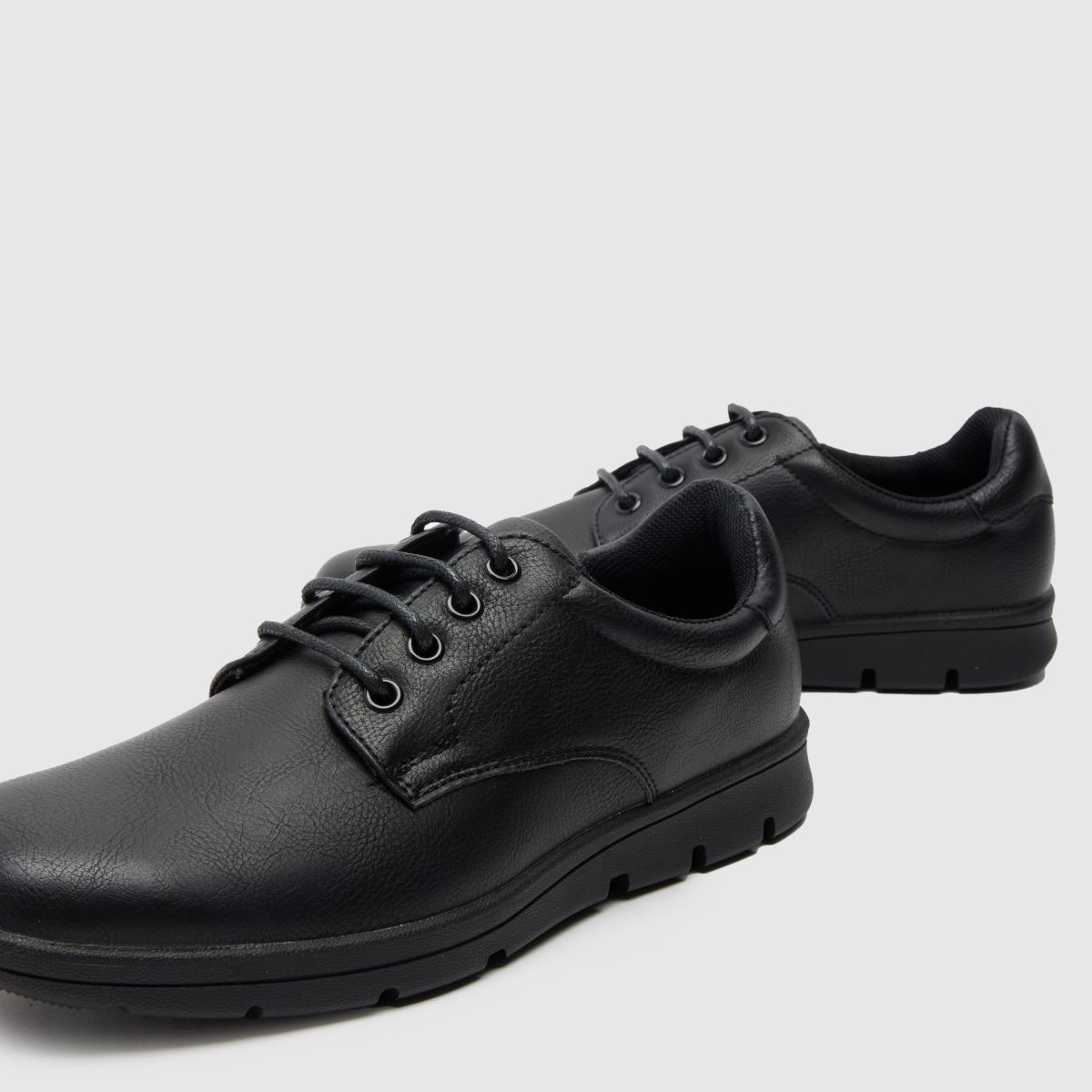 Schuh črni čevlji Rami Derby za fante