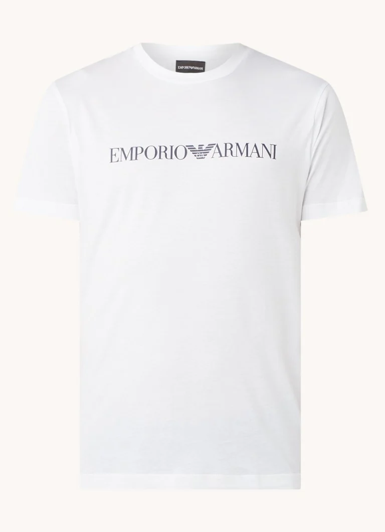 Tricou Emporio Armani cu logo imprimat