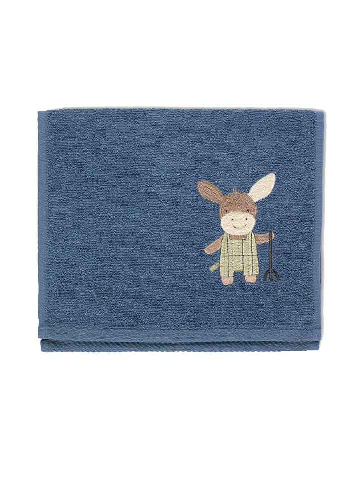 Sterntaler Kinderhandtuch 2er-Pack ESEL Emmilius in mittelblau günstig kaufen onesize
