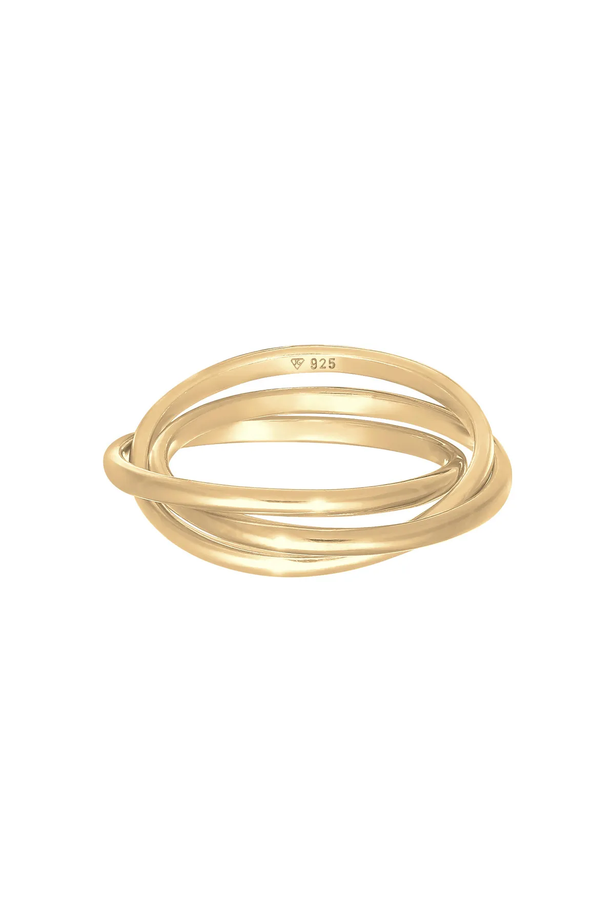 ELLI  Ring Wickelring Trio Trini Basic 925 Silber
