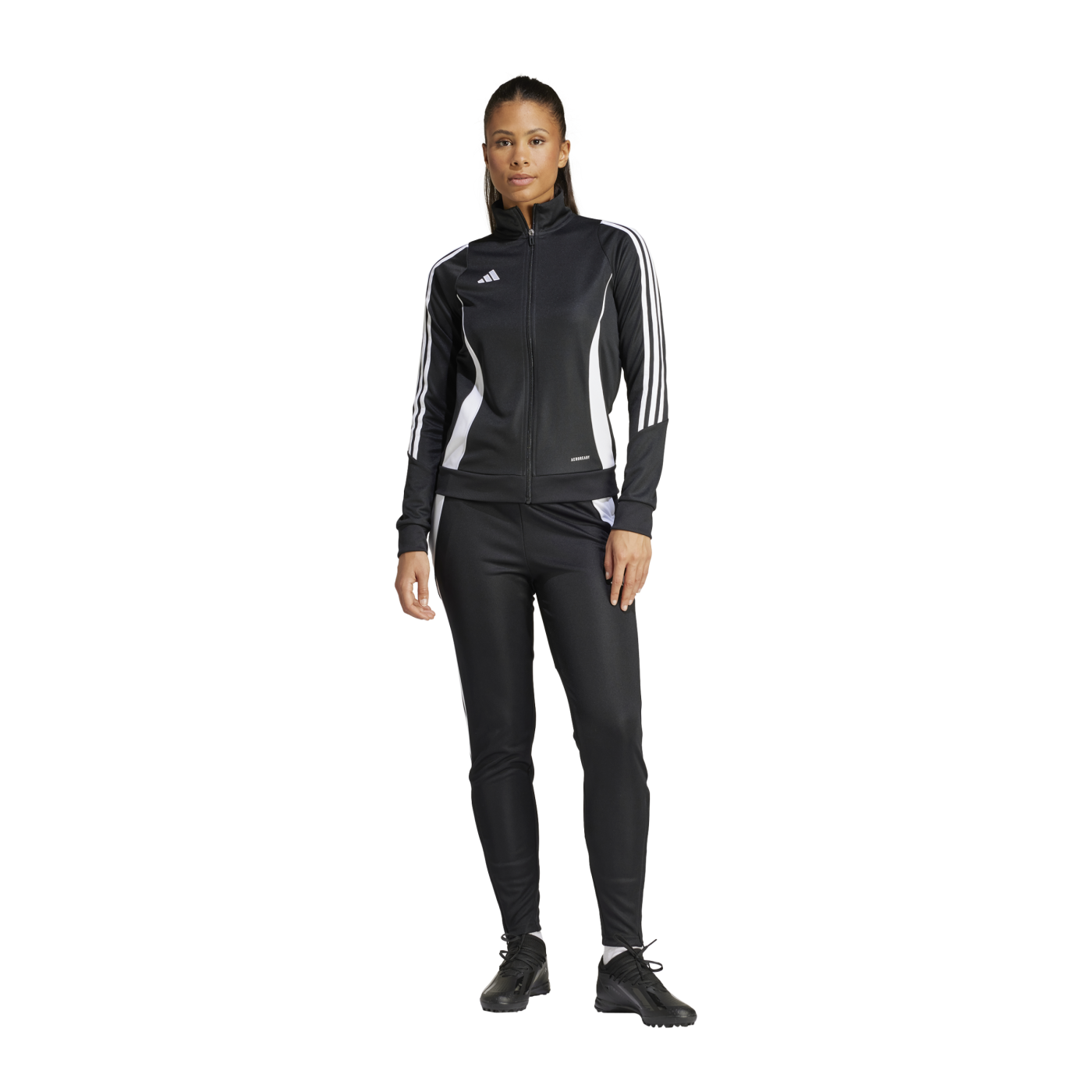 adidas Tiro 24 Trainingsjacke Damen Schwarz