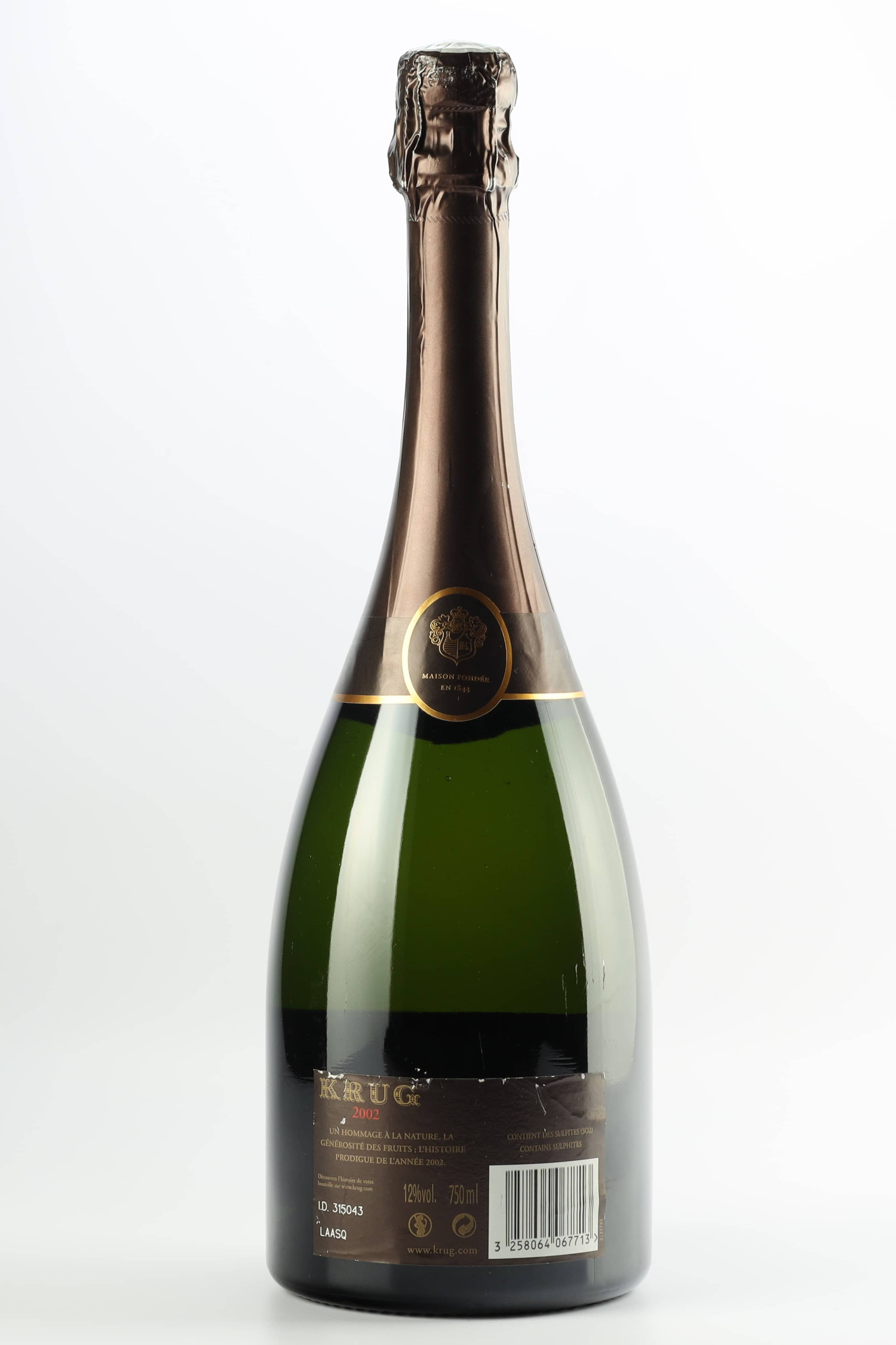 Krug 2002, Champagne
