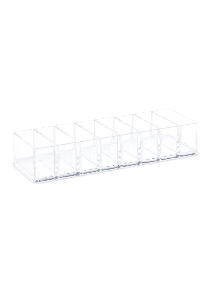 relaxdays Make Up Organizer in Transparent - (B)25,5 x (H)5 x (T)9 cm günstig kaufen onesize