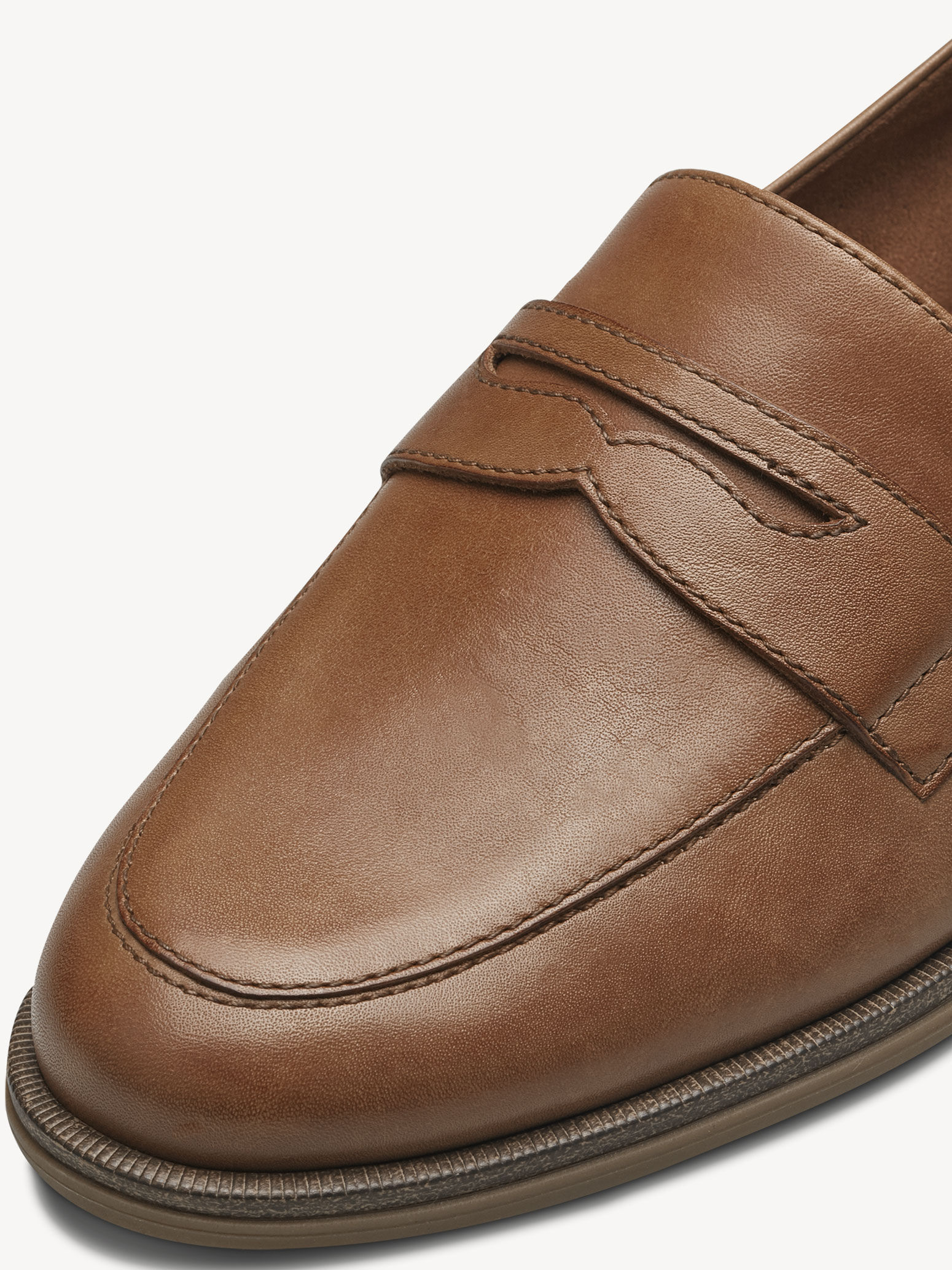 Slipper en cuir - marron