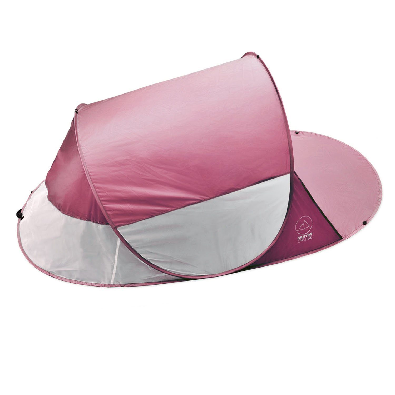 Canyon Cruise Strandmuschel Pop Up Strand-Zelt, Personen: 3 (Automatik Wurfzelt), Sonnen- & Windschutz