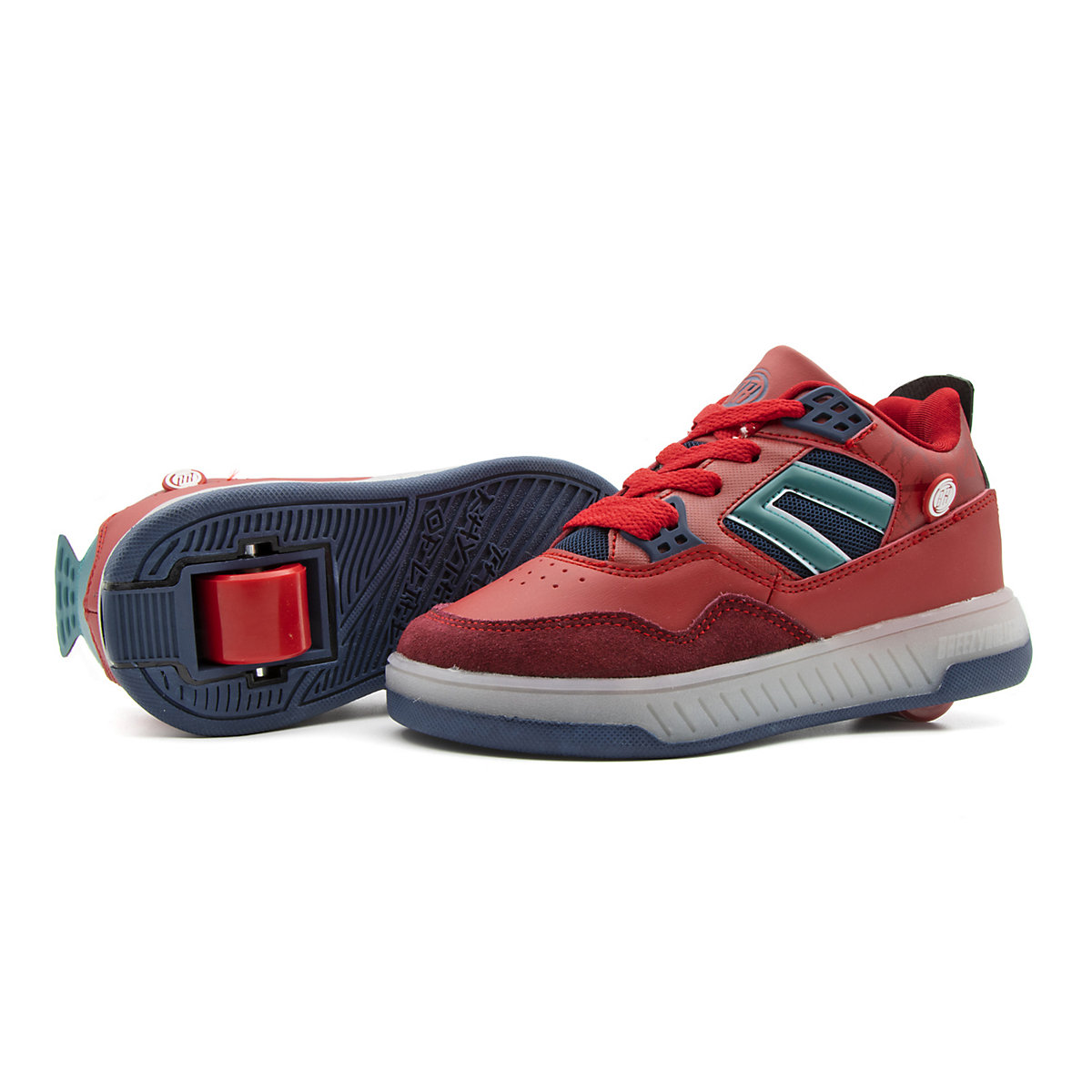 Schuhe mit Rollen 