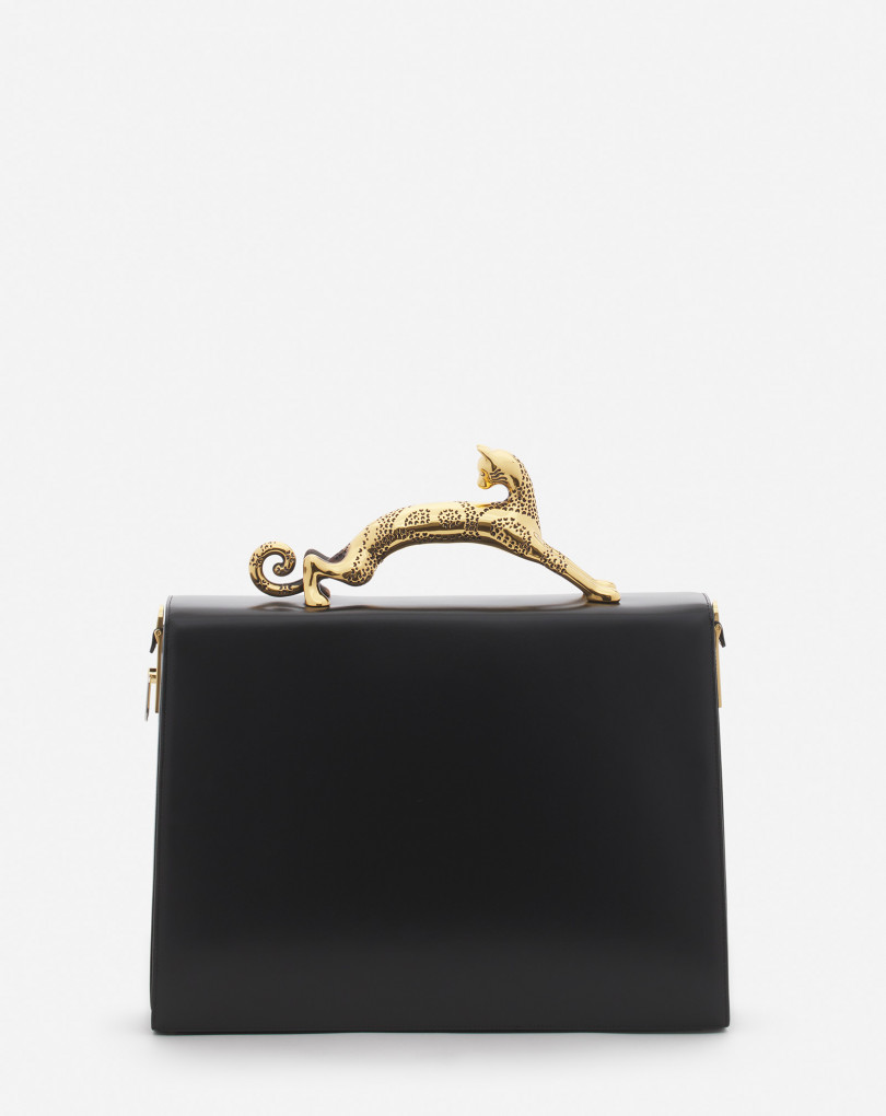 SAC PORTE-DOCUMENTS PENCIL LANVIN X FUTURE EN CUIR