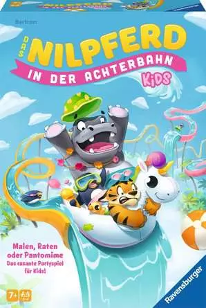 Das Nilpferd in der Achterbahn Kids - Kinderspiel ab 7 Jahren