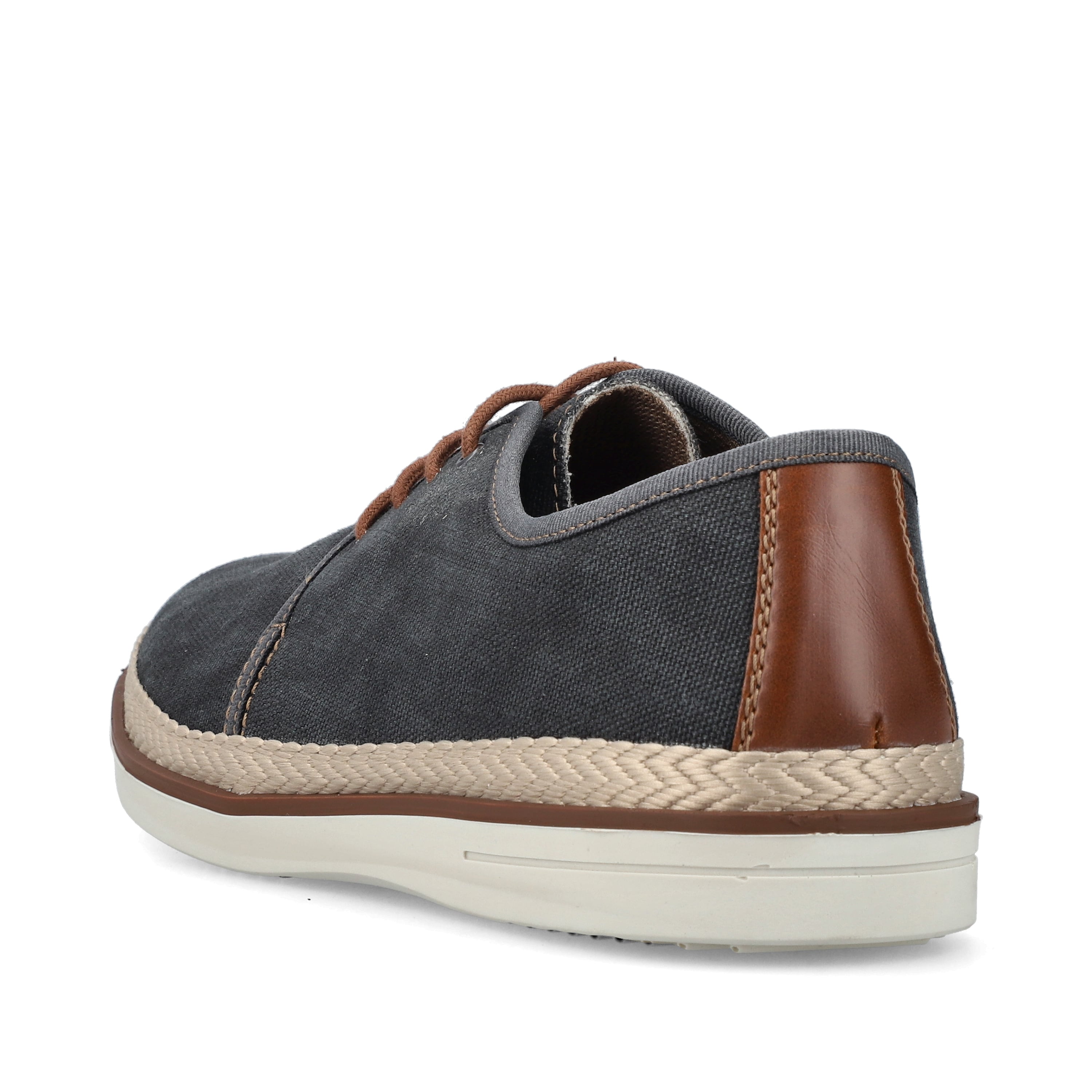 Rieker Herren Schnürschuhe dunkelgrau