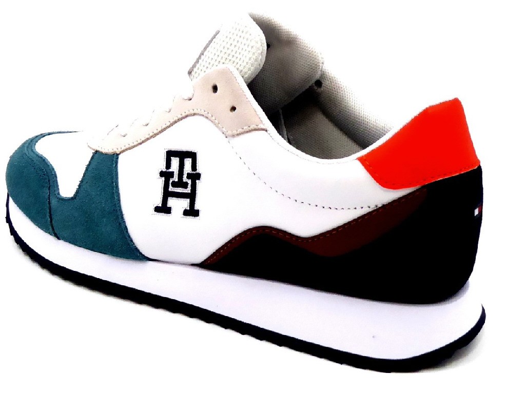 TOMMY HILFIGER Freizeit Schnürer weiss