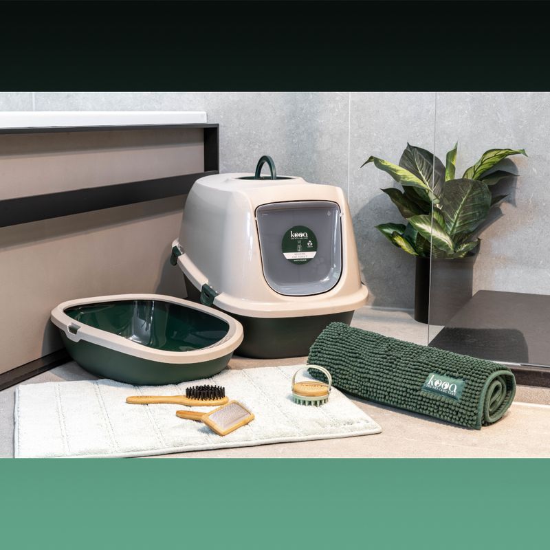 kooa Schalentoilette aus 100% recyceltem Plastik