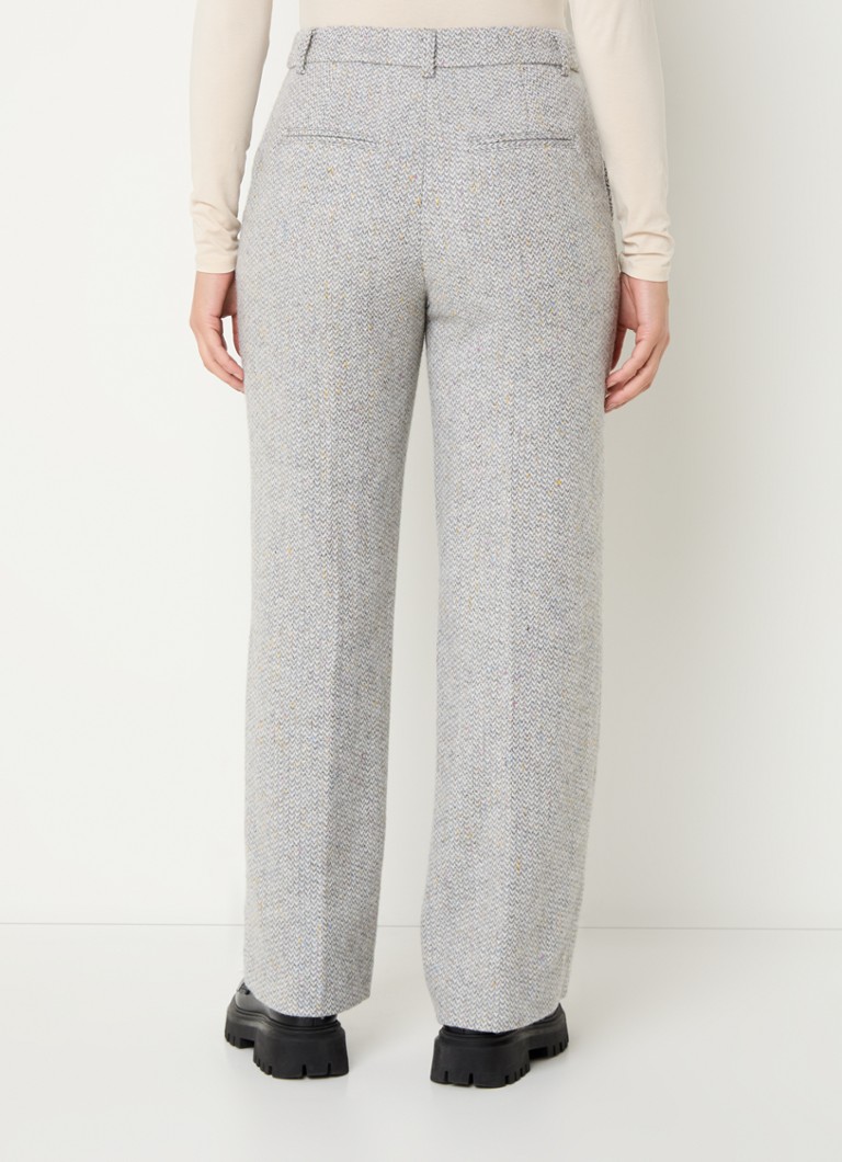 Pantaloni drepți cu talie înaltă Herena de la MSCH Copenhagen, un brand Mixed Design.