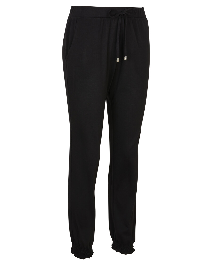 Pull-on-Hose in Schwarz