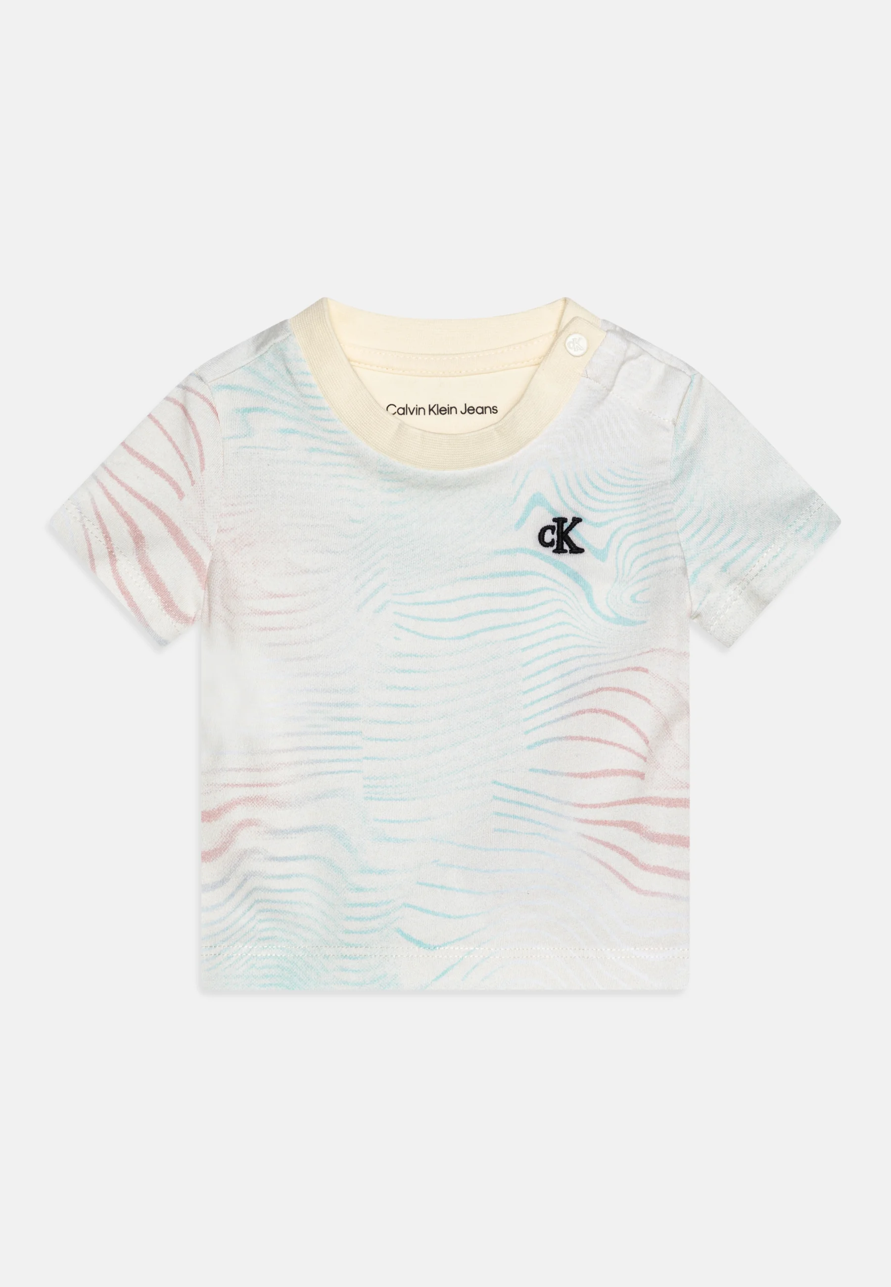 Calvin Klein Jeans BABY SUMMER WAVE UNISEX - Camiseta con estampado