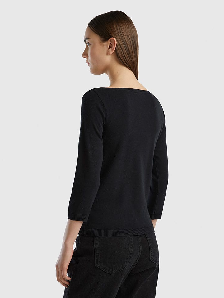 Benetton Pullover in Schwarz günstig kaufen