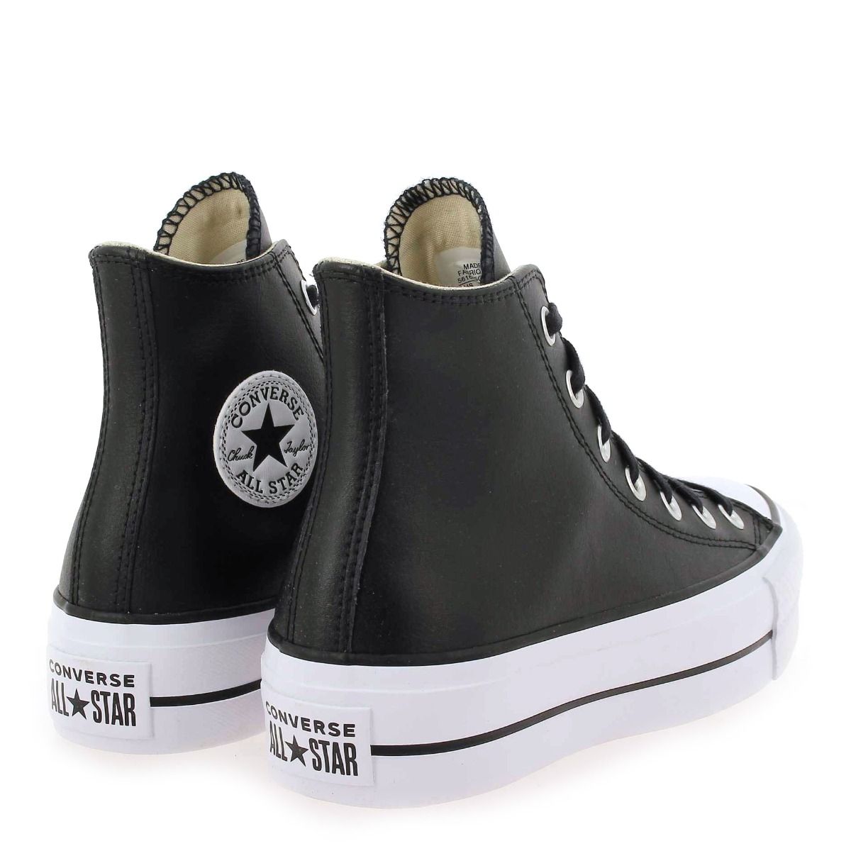Converse  CHUCK TAYLOR ALL STAR LIFT CLEAN HI - Noir