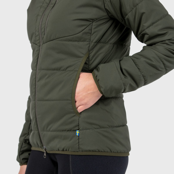 KEB PADDED HOODIE W Damen - Übergangsjacke