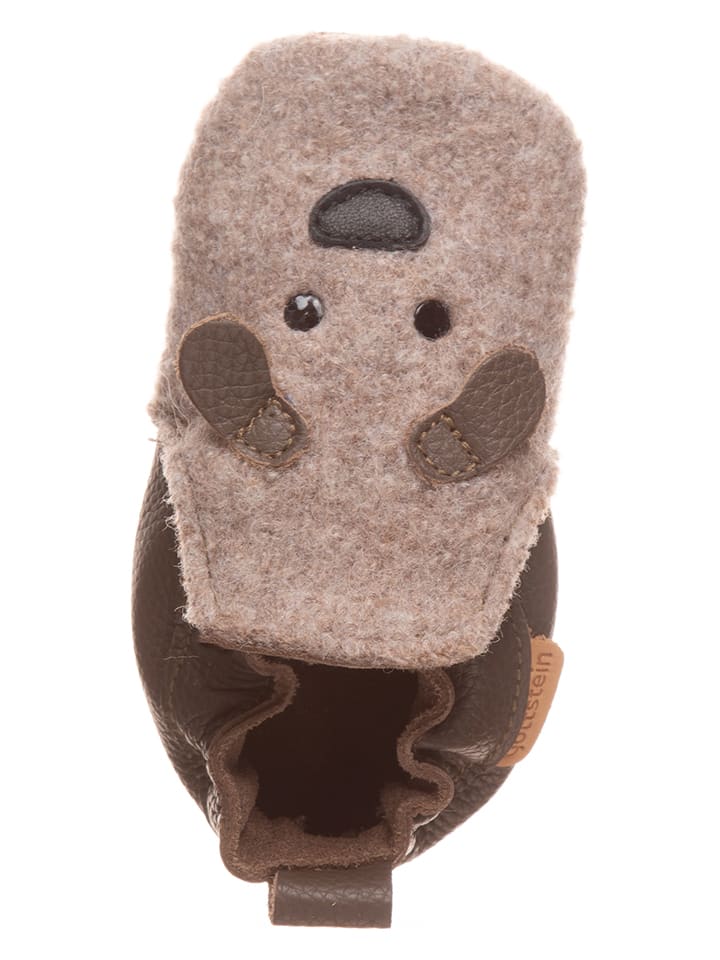 kitz-pichler Krabbelschuhe in Beige/ Hellbraun günstig kaufen