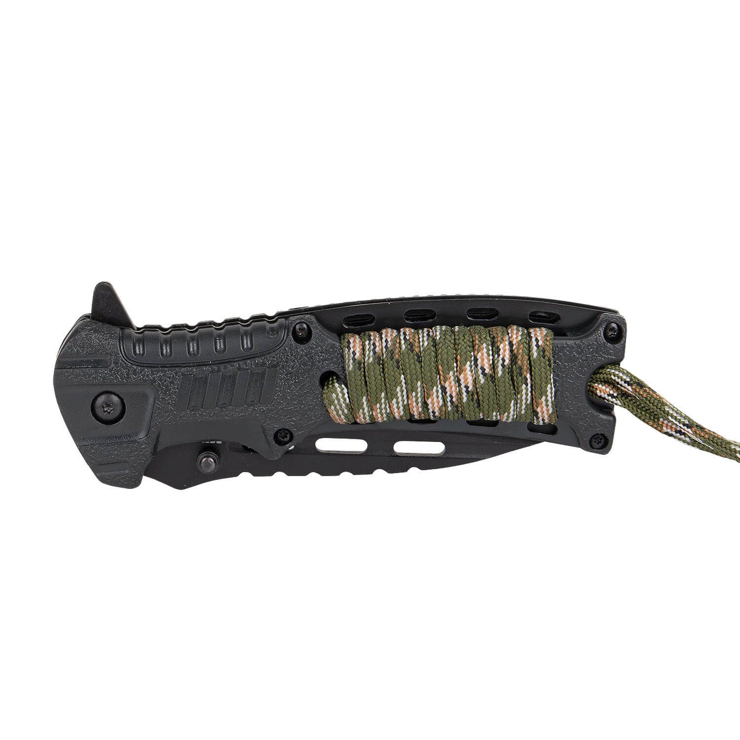 Einhandmesser Paracord mit Fire Starter
