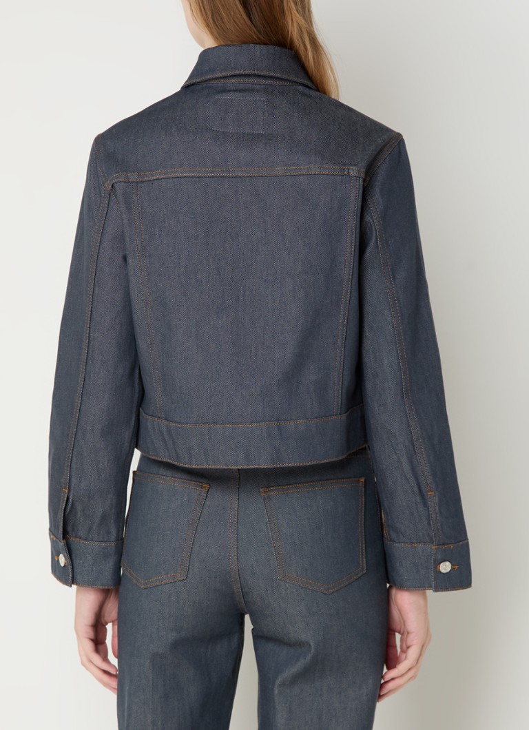 Camicetta in denim Claudie Pierlot con tasche laterali