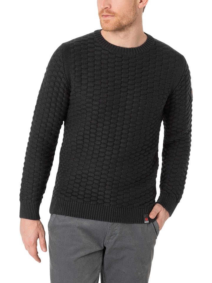 Timezone Pullover in Schwarz günstig kaufen